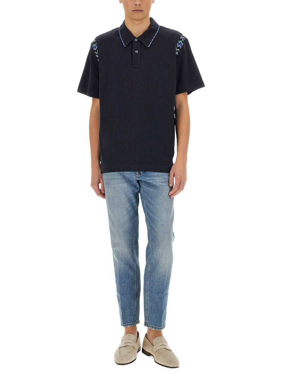 Missoni Polo - Blue | Wanan Luxury