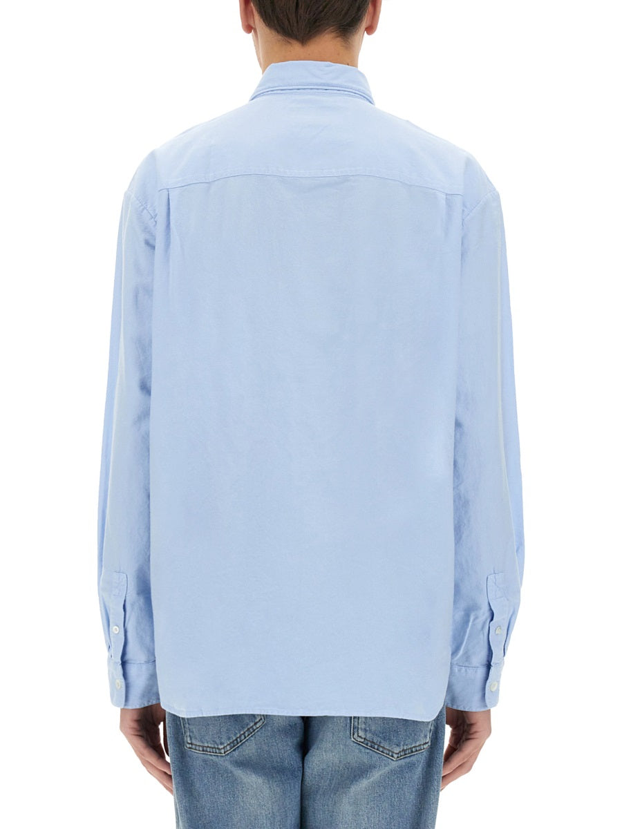 A.P.C. Shirts - Light Blue | Wanan Luxury