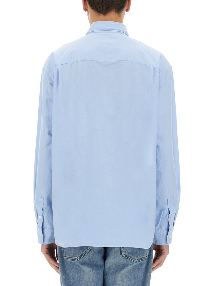 A.P.C. Shirts - Light Blue | Wanan Luxury