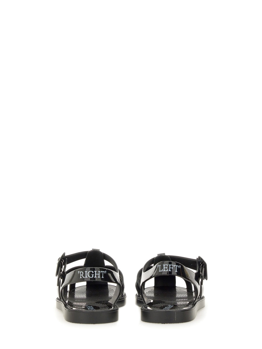Off-White Sandals - Black | Wanan Luxury