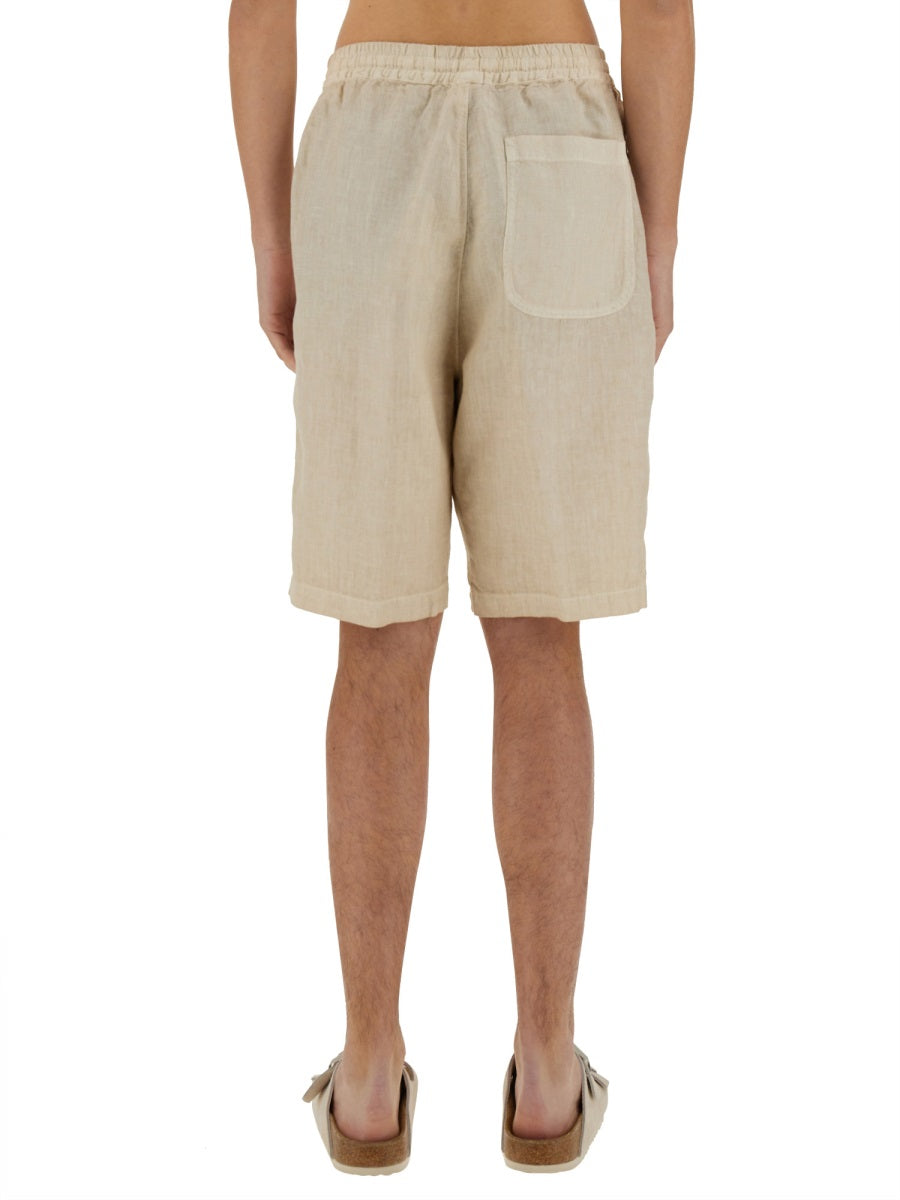 120% Lino Shorts - Grey | Wanan Luxury