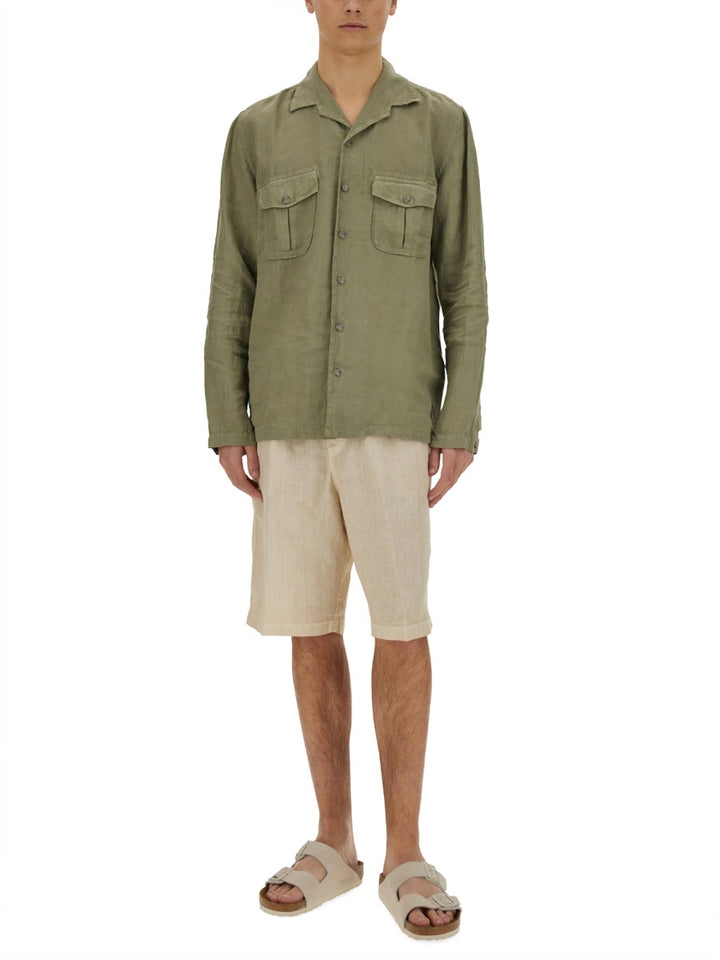 120% Lino Shorts - Grey | Wanan Luxury