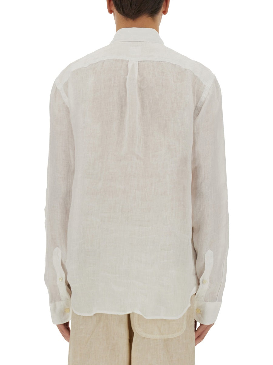 120% Lino Shirts - White | Wanan Luxury