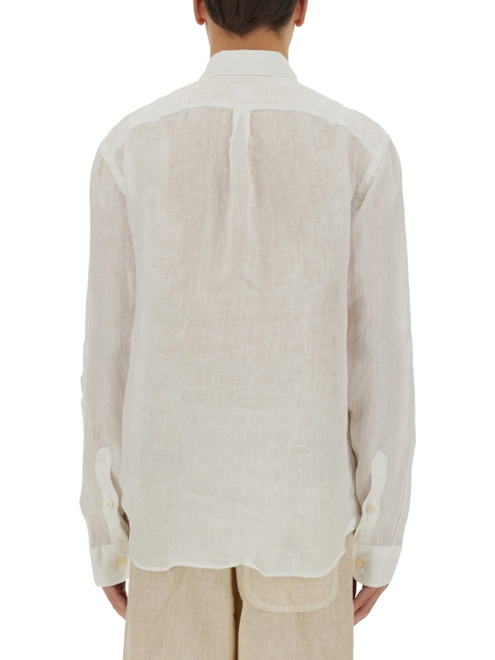 120% Lino Shirts - White | Wanan Luxury