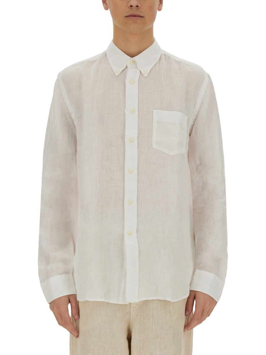120% Lino Shirts - White | Wanan Luxury