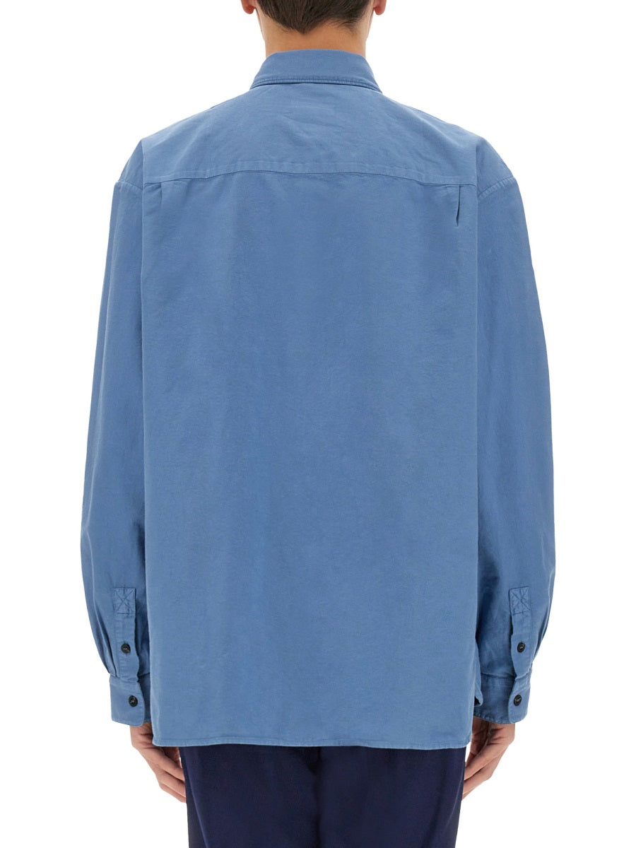 A.P.C. Shirts - Blue | Wanan Luxury
