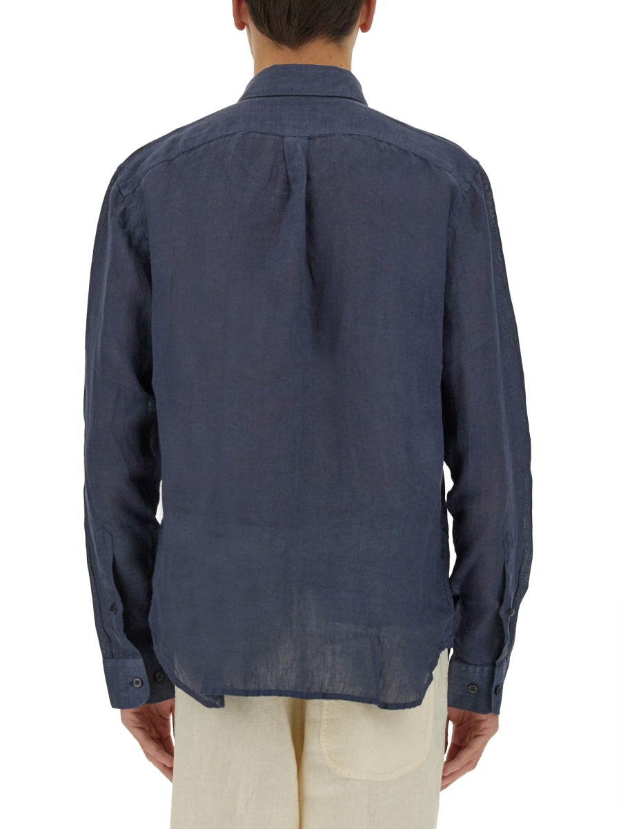 120% Lino Shirts - Blue | Wanan Luxury