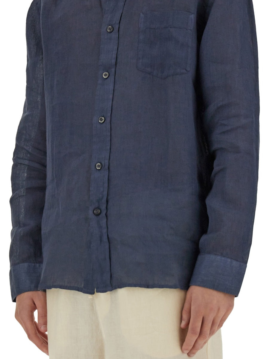 120% Lino Shirts - Blue | Wanan Luxury