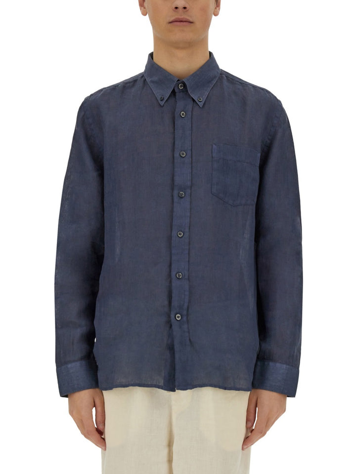 120% Lino Shirts - Blue | Wanan Luxury