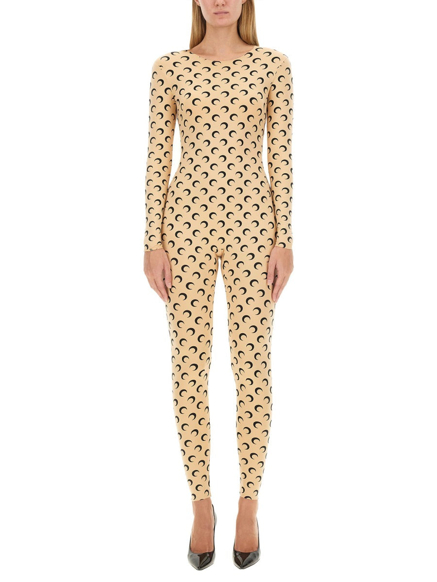 Marine Serre Jumpsuits - Beige | Wanan Luxury