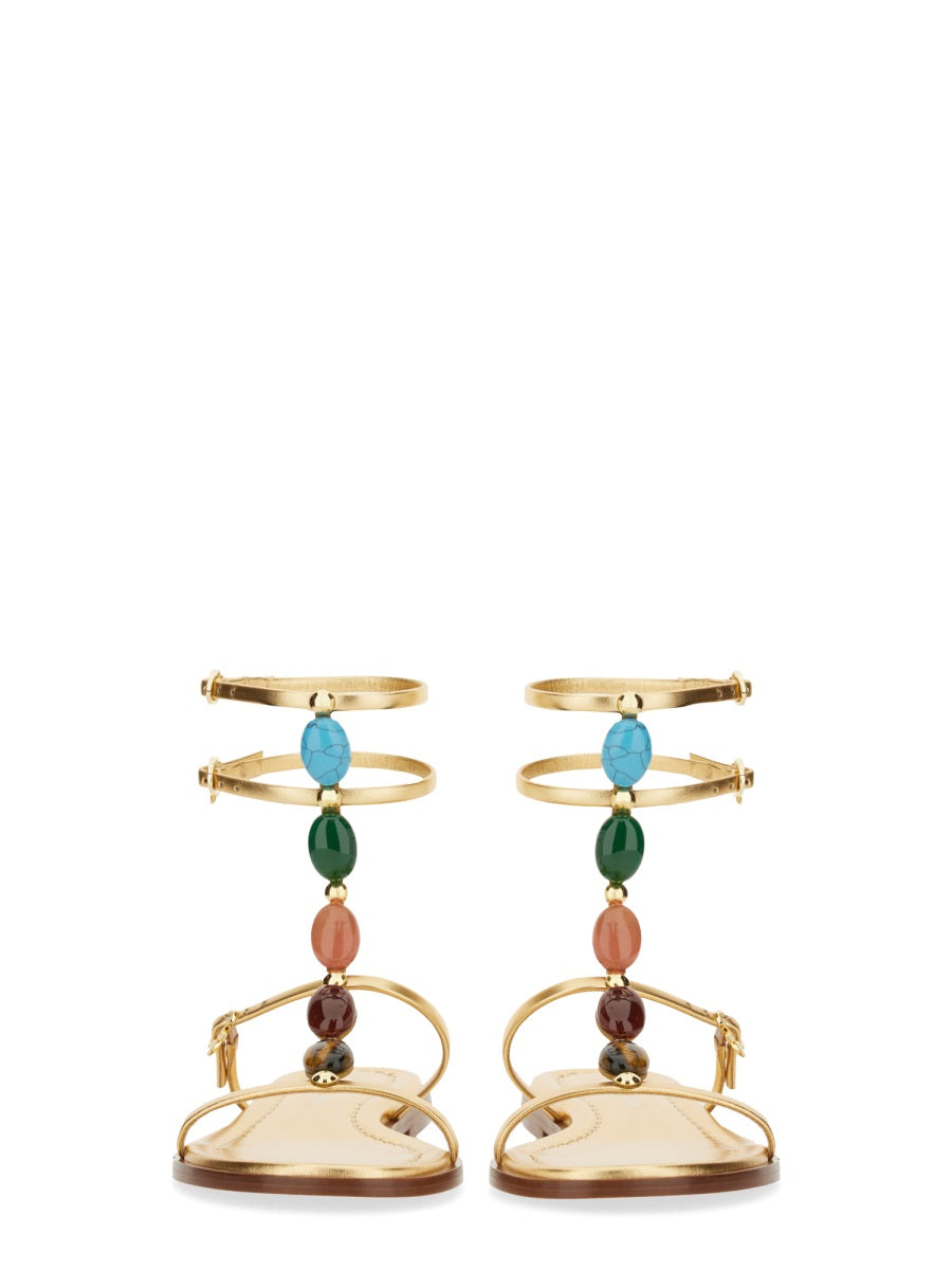 Gianvito Rossi Sandals - Gold | Wanan Luxury