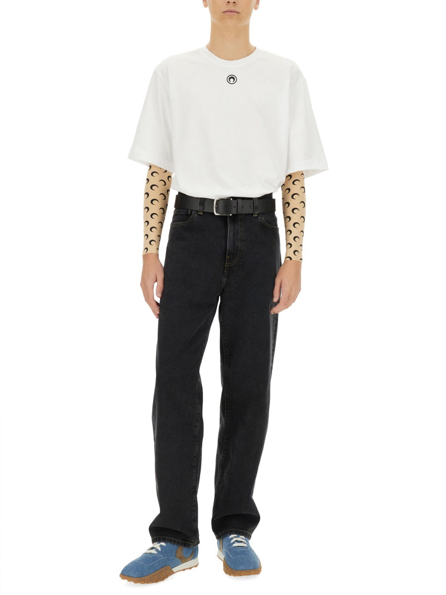 Marine Serre T shirts - White | Wanan Luxury