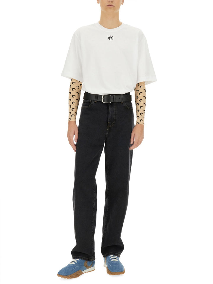 Marine Serre T shirts - White | Wanan Luxury