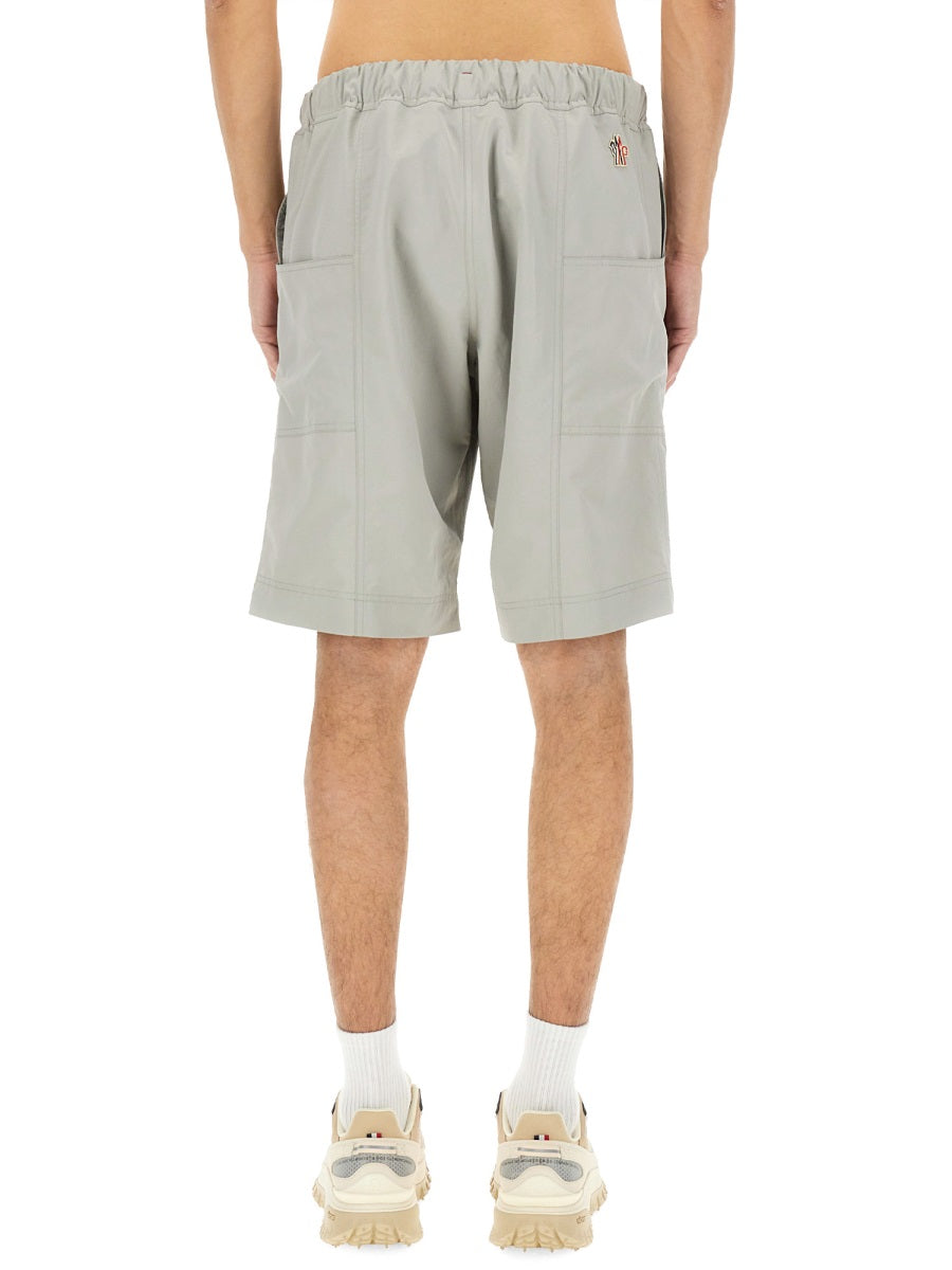 Moncler Grenoble Shorts - Grey | 9f324737bb34ebab63bcc91d544d3dd409e83402