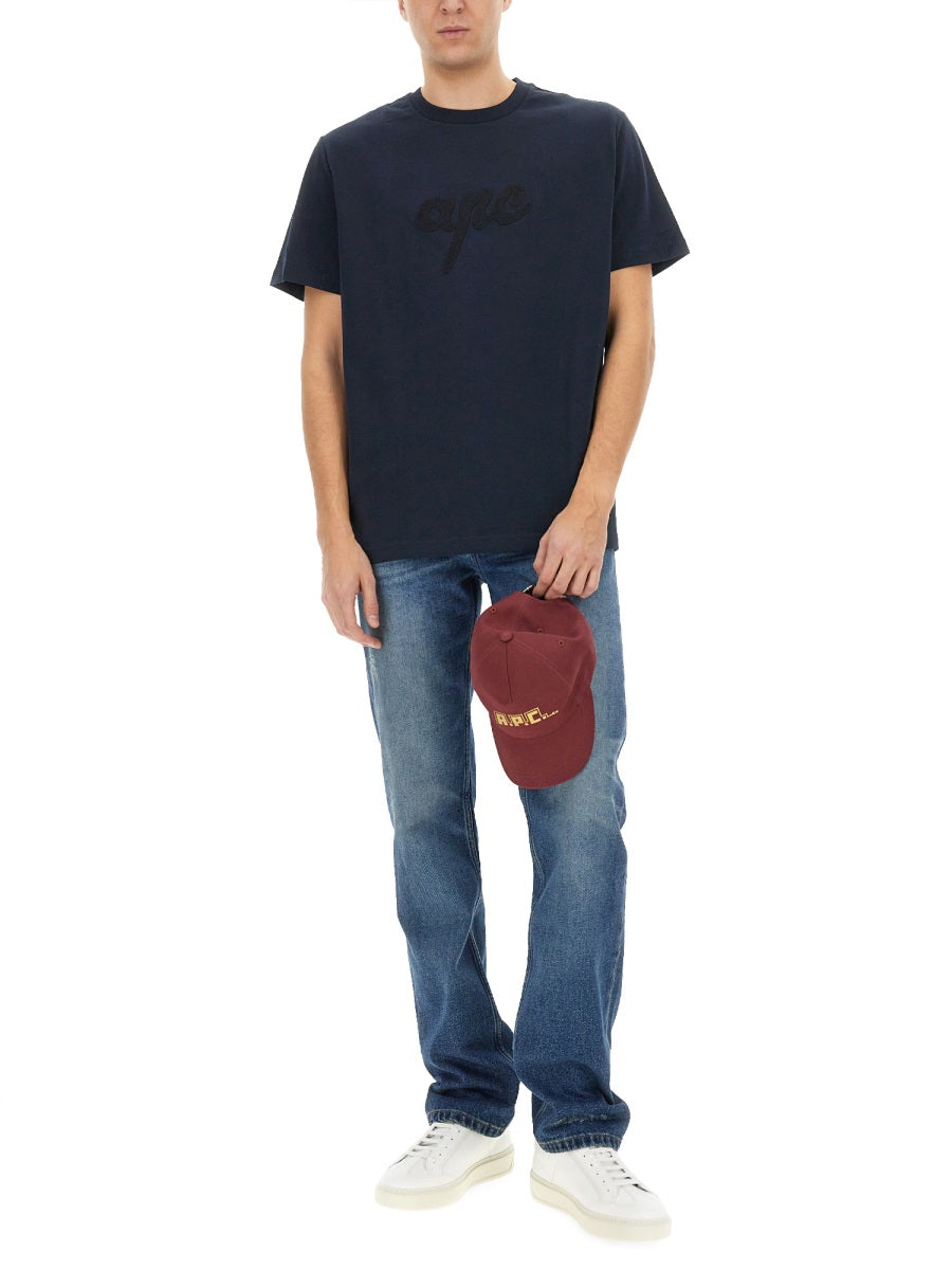 A.P.C. T shirts - Blue | Wanan Luxury
