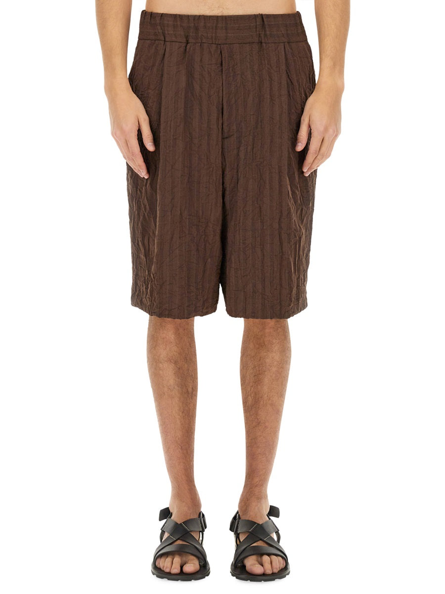 Dries Van Noten Shorts - Brown | f51e36cbe9f9c3bca56ec8445376542f9378d207