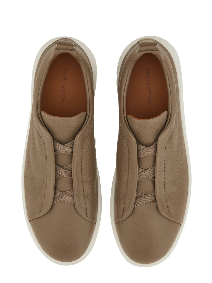 Zegna Sneakers - Beige | Wanan Luxury