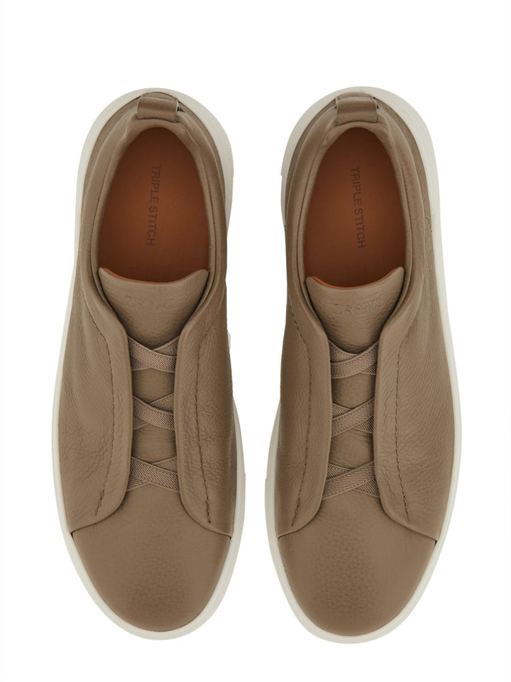 Zegna Sneakers - Beige | Wanan Luxury