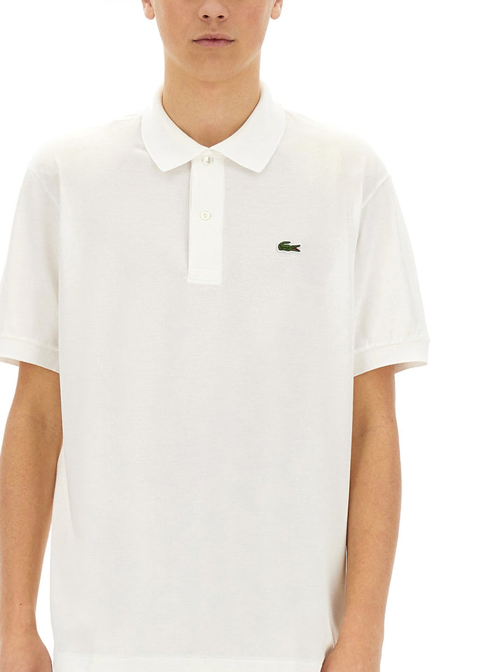 Lacoste Polo - White | Wanan Luxury