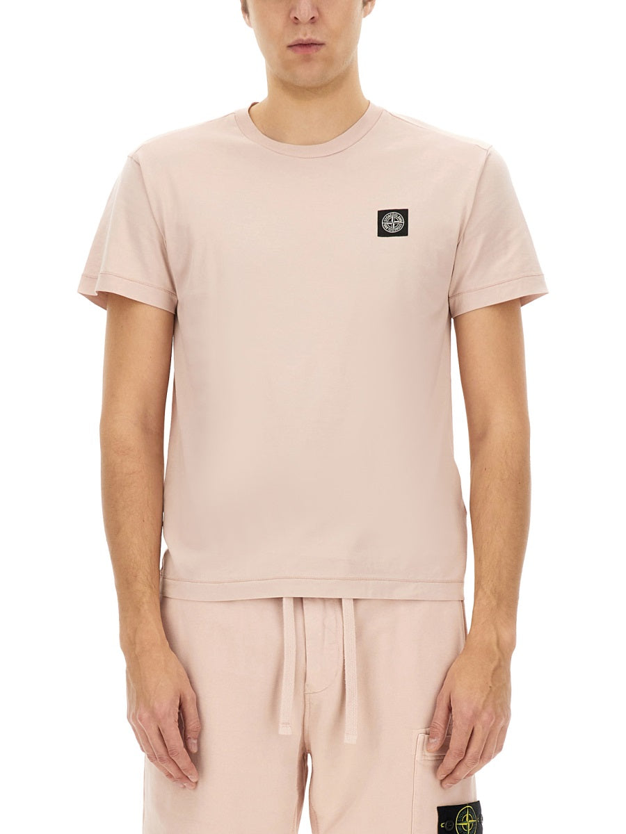 Stone Island T shirts - Pink | Wanan Luxury