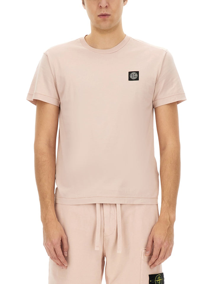 Stone Island T shirts - Pink | Wanan Luxury