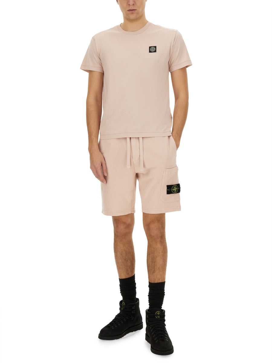 Stone Island T shirts - Pink | Wanan Luxury