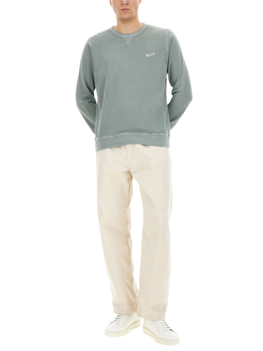 Woolrich Sweatshirts - Green | Wanan Luxury