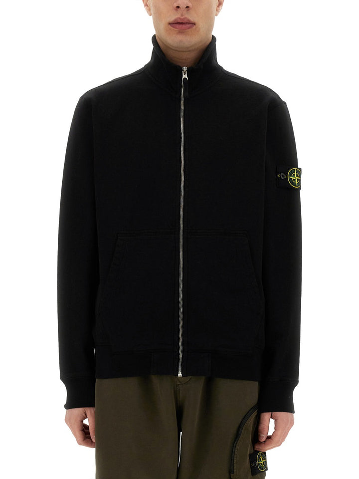 Stone Island Sweatshirts - Black | Wanan Luxury