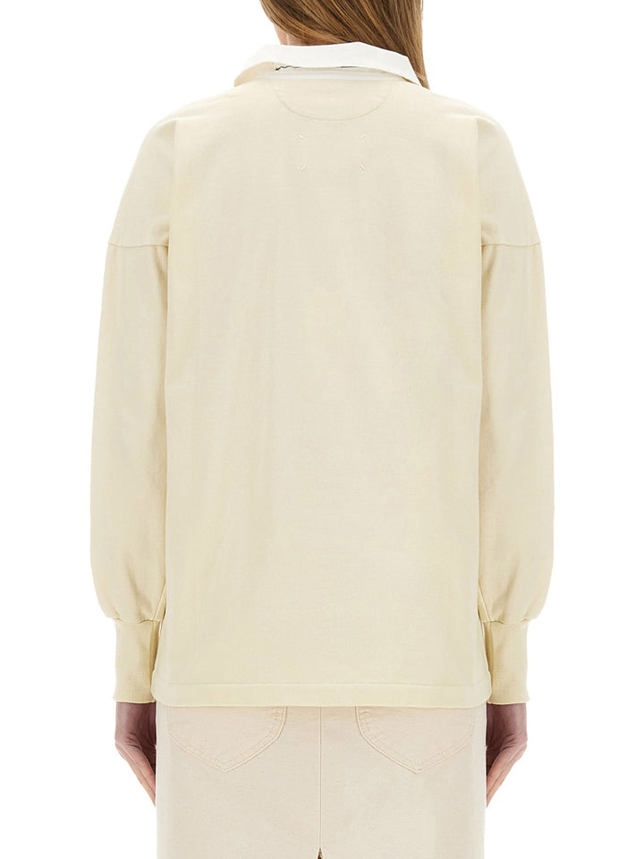 Maison Margiela Polo - White | Wanan Luxury