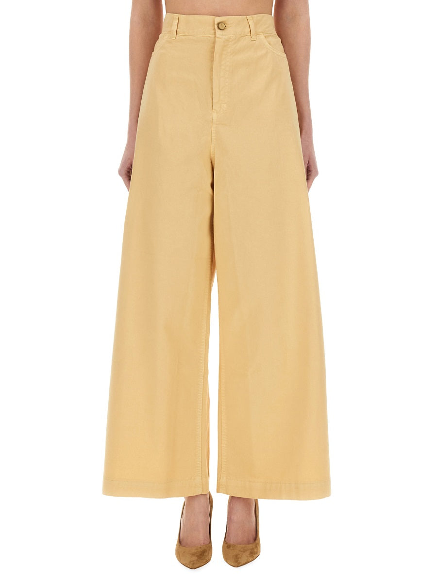 Alysi Pants - Yellow | Wanan Luxury