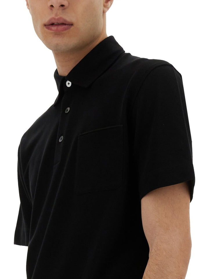 Zegna Polo - Black | Wanan Luxury