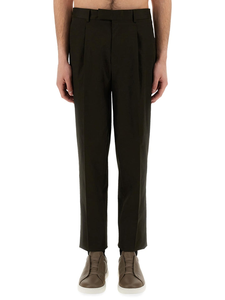 Zegna Pants - Brown | Wanan Luxury