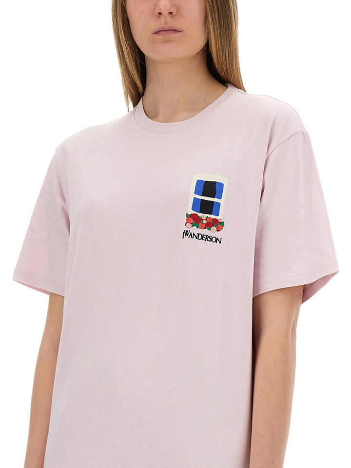 JW Anderson T shirts - Pink | Wanan Luxury