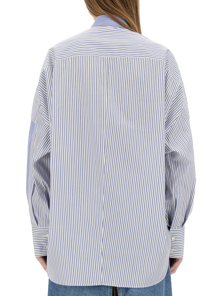Stella McCartney Shirts - White, Light Blue | Wanan Luxury