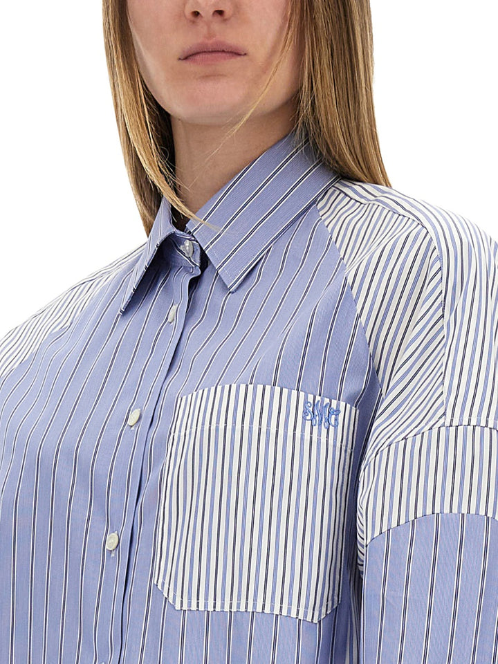 Stella McCartney Shirts - White, Light Blue | Wanan Luxury