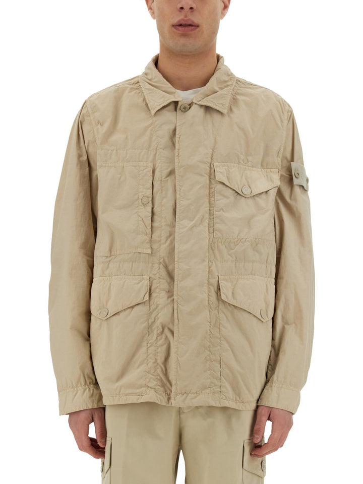 Stone Island Jackets - Beige | Wanan Luxury
