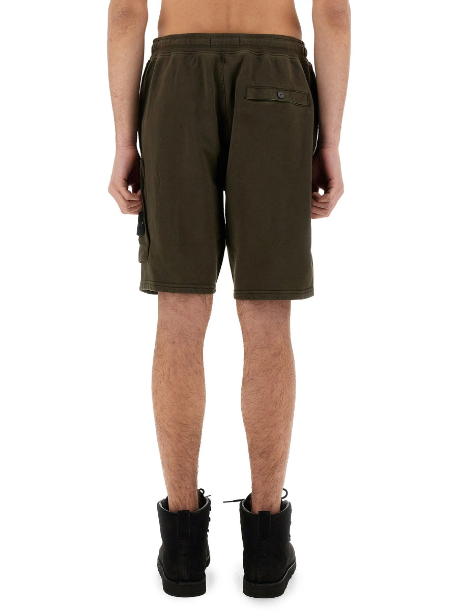 Stone Island Shorts - Green | Wanan Luxury
