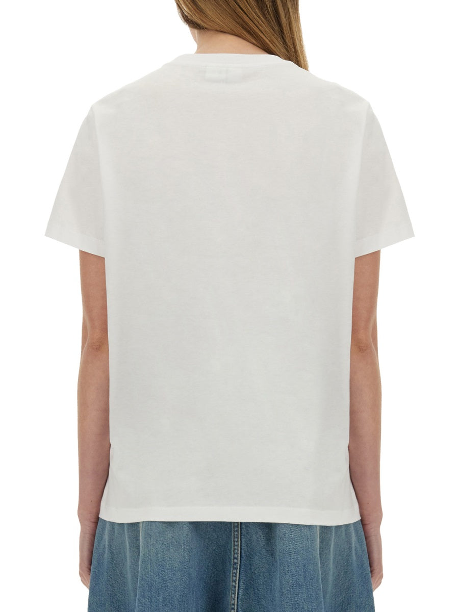 Ganni T shirts - White | Wanan Luxury