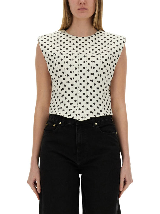 "Polka-Dot" Corset Top