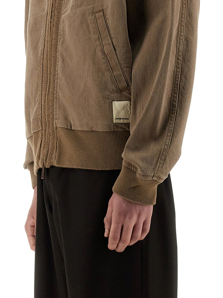 Emporio Armani Jackets - Brown | Wanan Luxury