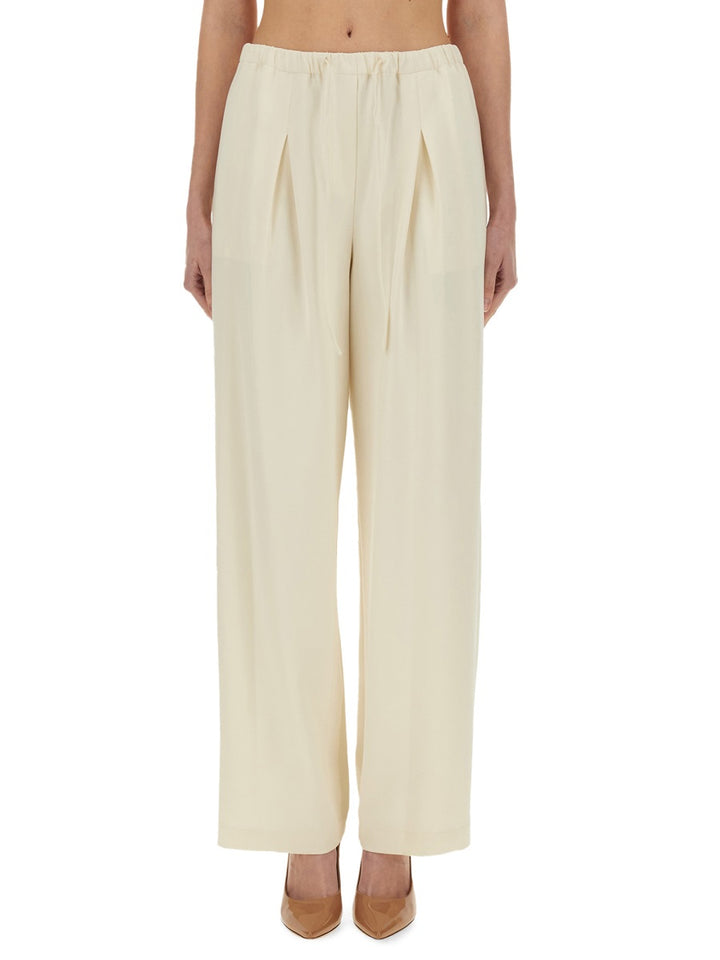 Theory Pants - White | Wanan Luxury