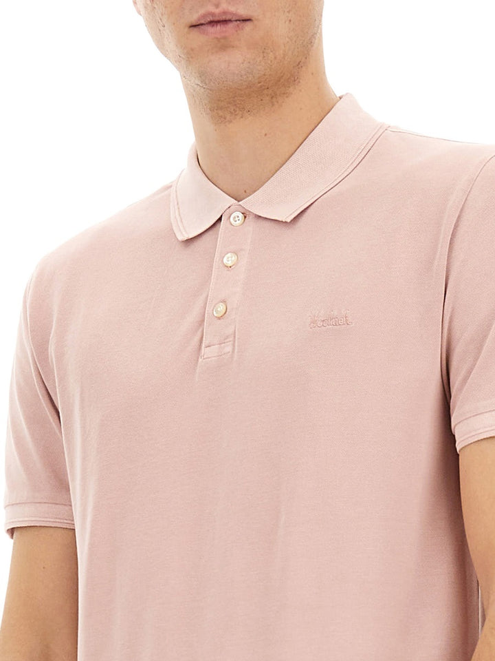 Woolrich Polo - Pink | Wanan Luxury