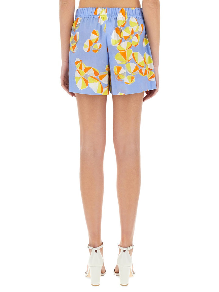 Moschino Jeans Shorts - White, Light Blue | Wanan Luxury