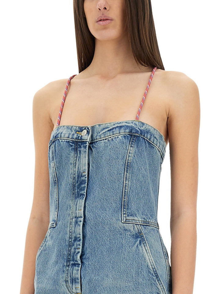 Moschino Jeans Jumpsuits - Blue | Wanan Luxury