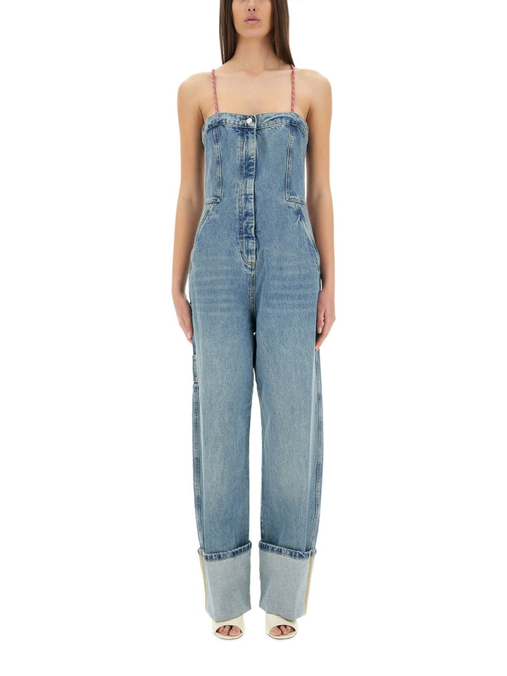 Moschino Jeans Jumpsuits - Blue | Wanan Luxury
