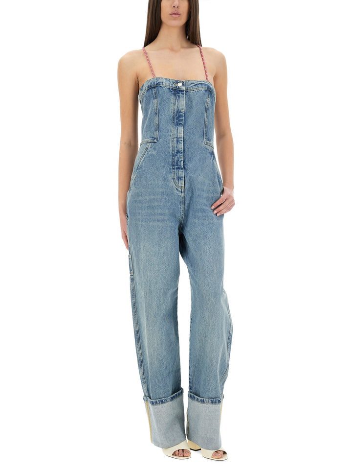 Moschino Jeans Jumpsuits - Blue | Wanan Luxury