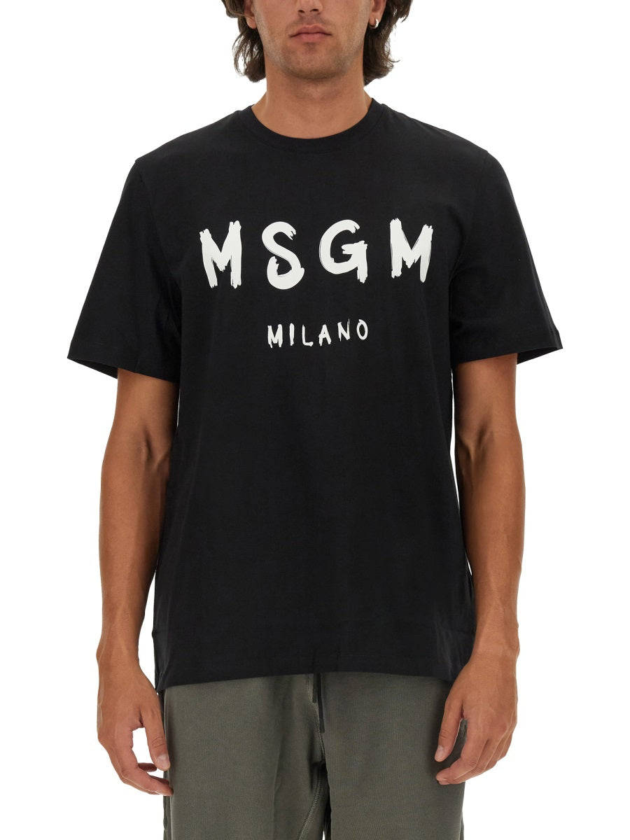 MSGM T shirts - Black | Wanan Luxury