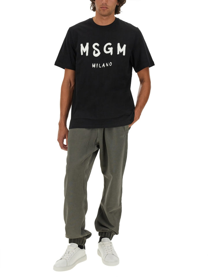 MSGM T shirts - Black | Wanan Luxury
