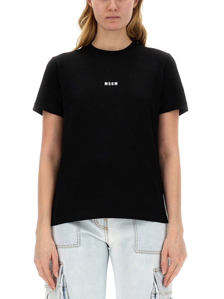 MSGM T shirts - Black | Wanan Luxury