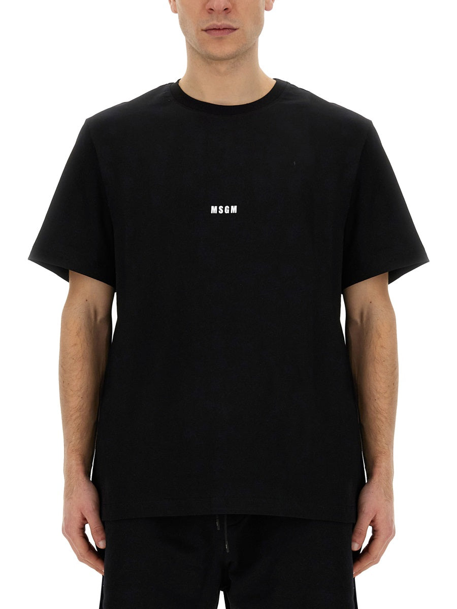 MSGM T shirts - Black | Wanan Luxury